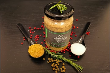Saját rozmaring mustár pácolt zöldborssal 370 gramm