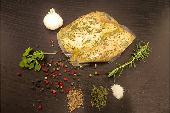 Zöldfűszeres csirkemell /Sous-Vide/ 500 gramm
